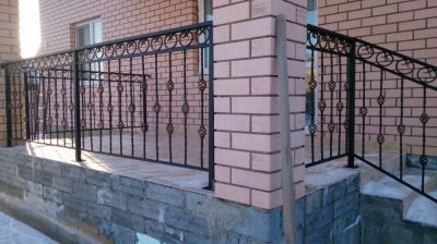 Изработка на парапети за тераси от ковано желязо Троян