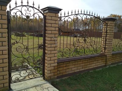 Оградни пана от ковано желязо Ловеч