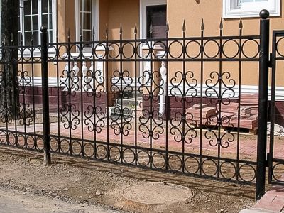 Оградни пана от ковано желязо Свищов