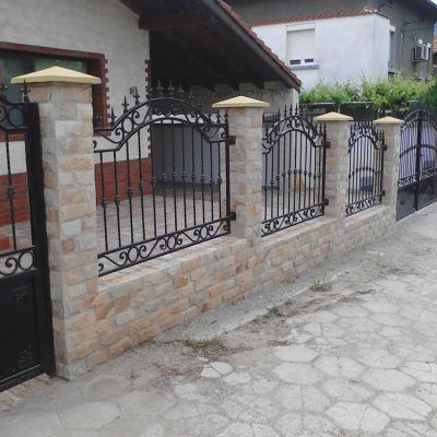 Оградни пана от ковано желязо Луковит