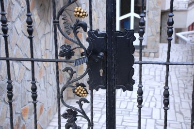 Входна порта от ковано желязо Луковит